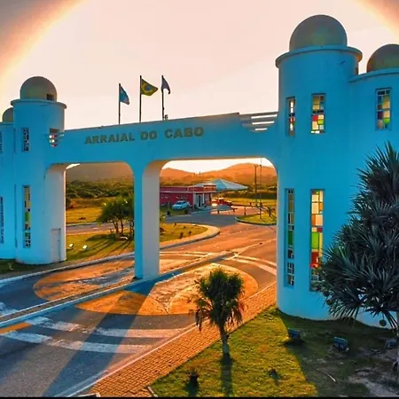 Casa de Praia - Pet Friendly - 50m da praia - Churrasqueira - Mobiliada - Wi-fi - Estacionamento, Monte Alto-Arraial do Cabo-2